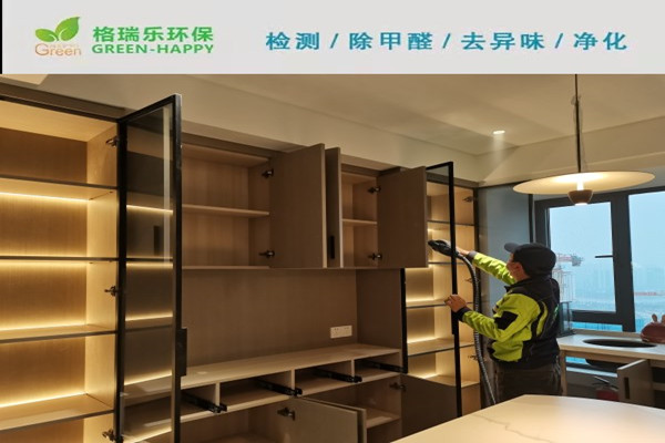 武汉除甲醛案例-铁建国际新房室内空气治理产品实拍图