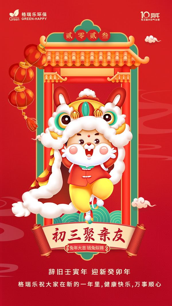 大年初三,聚亲友,习俗,新年快乐,风俗礼习,过新年