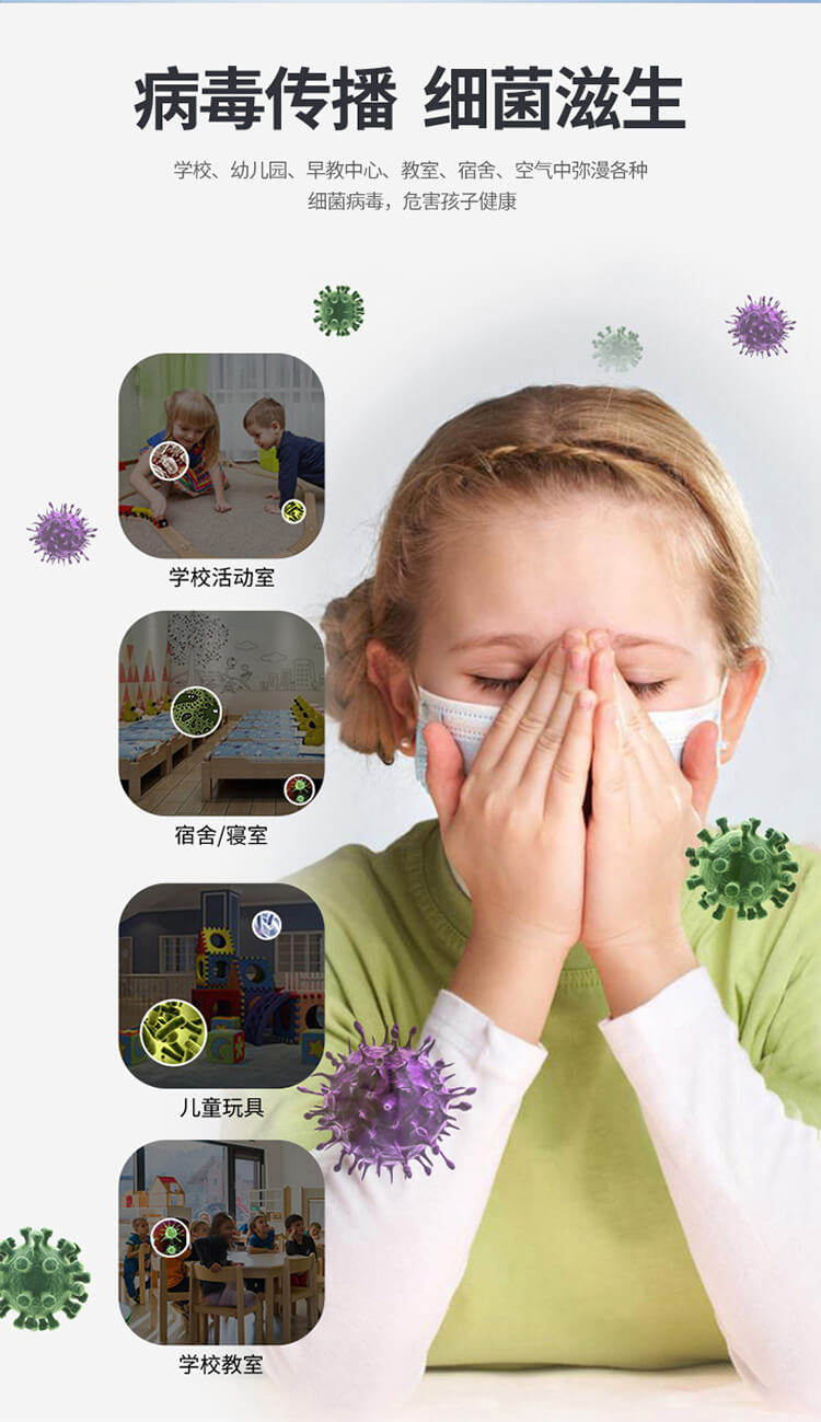 病毒传播，细菌滋生，危害孩子健康，武汉消毒杀菌