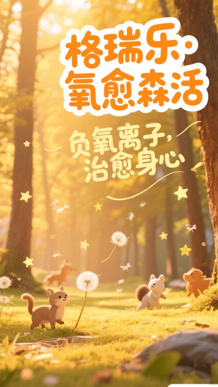 格瑞乐・氧愈森活，负氧离子生态涂层，在家天天森呼吸