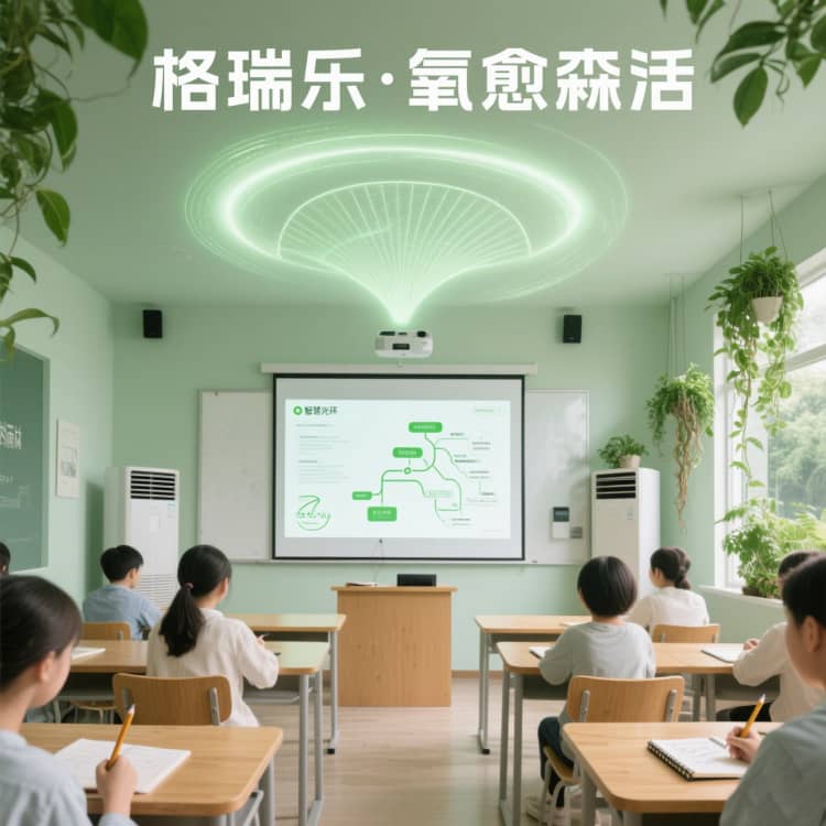 格瑞乐・氧愈森活 - 培训教室空气净化解决方案：让每一堂课都浸润在清氧里
