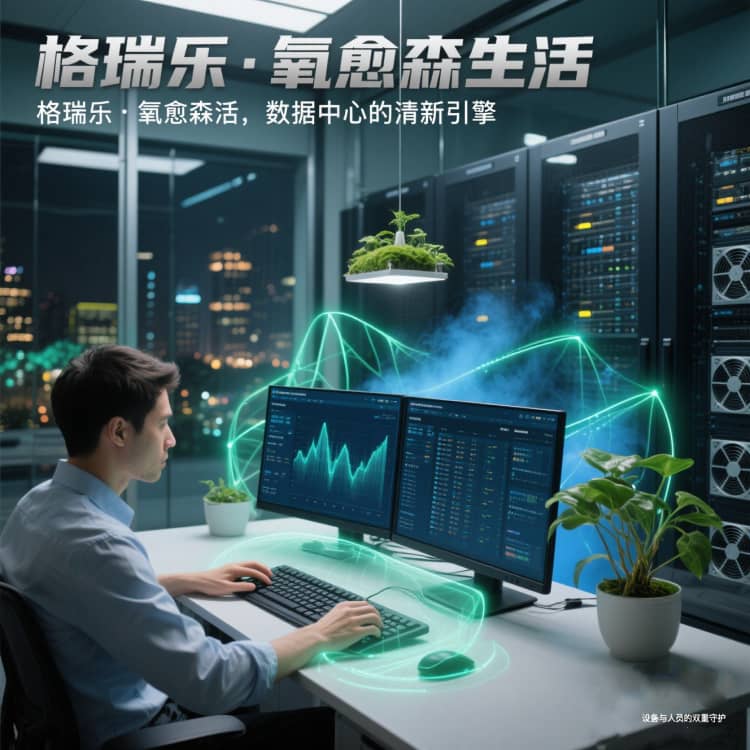 格瑞乐・氧愈森活 - 数据中心空气净化解决方案：让每一次运算都沉浸在森林般的洁净里