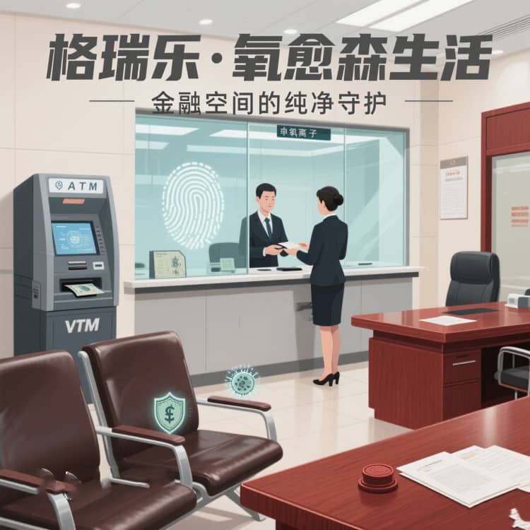 格瑞乐・氧愈森活 - 银行空气净化解决方案：让每一次服务都浸润在森林般的清宁里