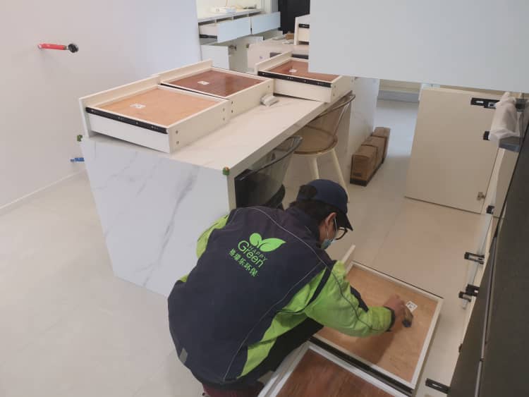 蔡甸除甲醛:格瑞乐蛮扎实!