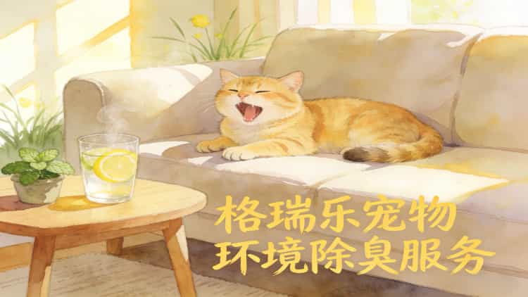 武汉养宠家庭必看！格瑞乐宠境除臭师上门，告别异味，清新到家